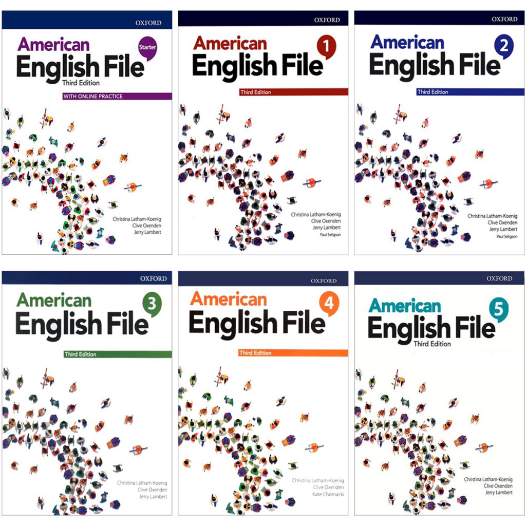 کتاب American English File امریکن انگلیش فایل