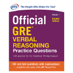 کتاب Official GRE Verbal Reasoning Practice Questions 2nd V1