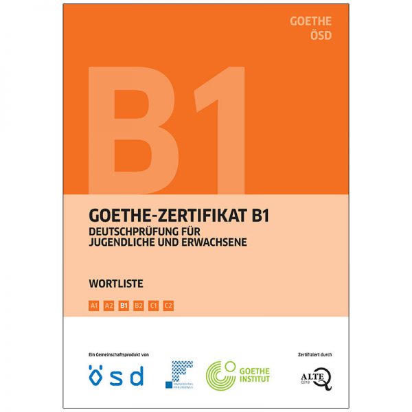 Goethe-Zertifikat B1 Wortliste